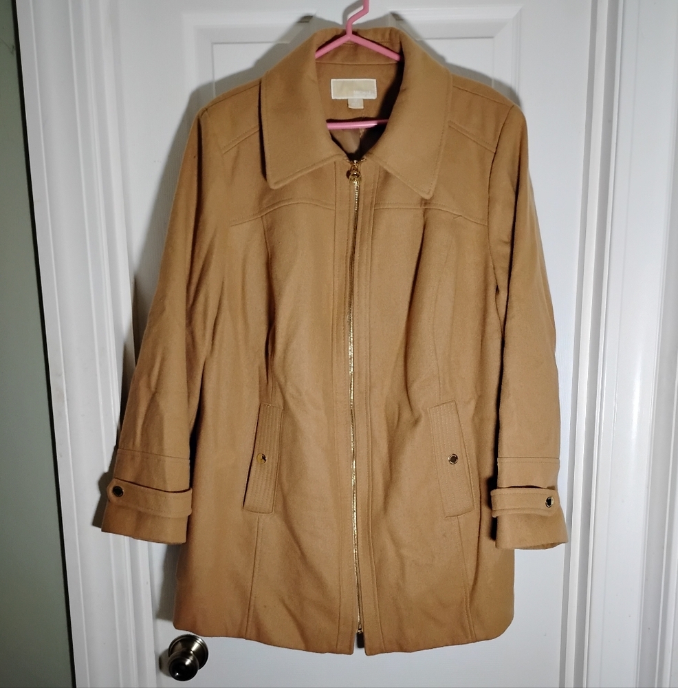 Wool Blend MICHAEL Michael Kors Coat 1X